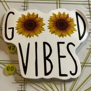 •Brand New• Sunflower Aesthetic Waterproof Sticker